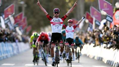 Resumen y resultado de la etapa 2 de la Vuelta a Andalucía: Covi prolonga su buena racha - en.as.com - Uae - Bahrain