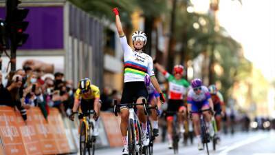 Annemiek Van-Vleuten - Volta Comunitat Valenciana Femines 2022 - Elisa Balsamo takes opening stage victory and first win in rainbow jersey - eurosport.com - France - Spain - Uae