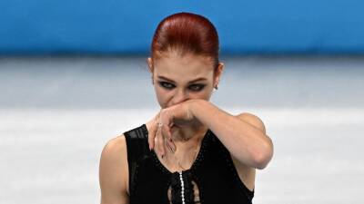 'I will never go out on the ice again!' - Angry Alexandra Trusova hits out after figure skating silver