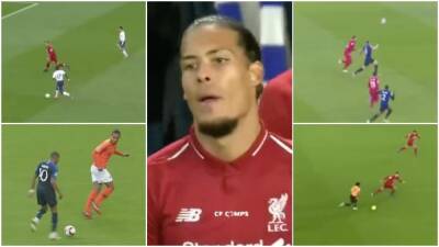 Virgil van Dijk: Liverpool star's 1v1 battles captured in brilliant video