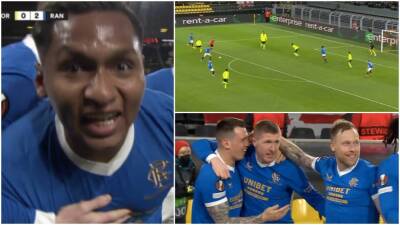 Dortmund 2-4 Rangers: Alfredo Morelos scores brace in Europa League thriller
