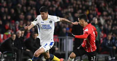 Christian Radnedge - Fernando Kallas - Soccer-Gakpo early goal gives PSV advantage against Maccabi Tel-Aviv - msn.com - Denmark - Netherlands - Austria - Israel -  Prague -  Tel Aviv