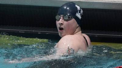 Lia Thomas - Yale transgender swimmer Iszac Henig wins Ivy League Championship in 50 free - foxnews.com - state California - county Thomas - state Pennsylvania - state Massachusets