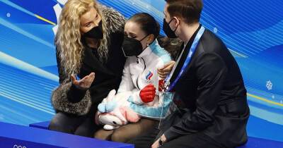 Olympics-IOC president Bach disturbed by Valieva's meltdown, hits out at entourage