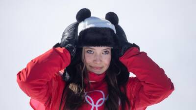 Home favourite Eileen Gu completes golden Games with victory in women's half-pipe at Beijing Winter Olympics