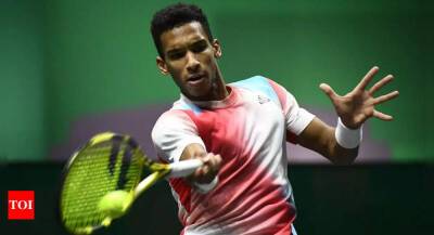 Felix Auger-Aliassime's career turns full circle with win over idol Jo-Wilfried Tsonga - timesofindia.indiatimes.com - France - Australia - Belarus -  Rotterdam