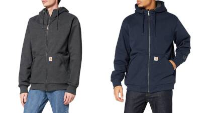Esta sudadera Carhartt con capucha es impermeable y está disponible en cuatro colores - en.as.com