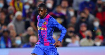 Watch: Dembele whistled by Barcelona fans in first Camp Nou outing of 2022 as they ignore Xavi's plea - msn.com