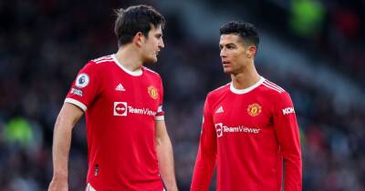 Harry Maguire responds to Cristiano Ronaldo rift reports over Manchester United captaincy