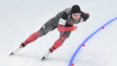 Canada's Dubreuil wins silver in men's 1,000m speed skating at Beijing Games