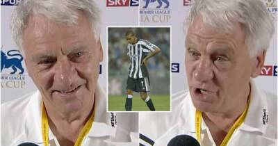 Sir Bobby Robson’s furious reaction to Jermaine Jenas’s Panenka penalty for Newcastle back in 2003