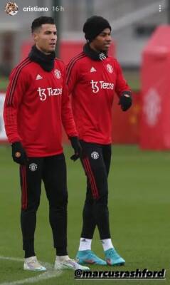 Marcus Rashford - Cristiano Ronaldo Responds To Claims Of Marcus Rashford Rift - sportbible.com - Manchester