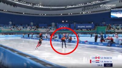 Winter Olympics 2022 - 'I´m not that kind of a*****e' - Kai Verbij lets Laurent Debreuil go in show of sportsmanship - eurosport.com - Netherlands - Beijing