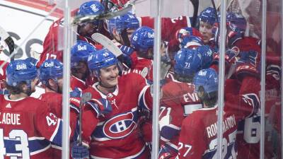 Ville Husso - Cole Caufield - Canadiens snap 10-game skid with OT win over Blues - foxnews.com - county Martin - county St. Louis