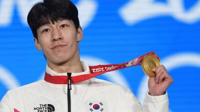 Jae C.Hong - Winter Olympics 2022: South Korean gold medalist Hwang Dae-heon hopeful for 'fried-chicken pension' - foxnews.com - Beijing - South Korea