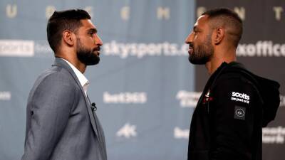Amir Khan vows to put ‘fanboy’ Kell Brook ‘in his place’ during grudge clash - bt.com - Manchester