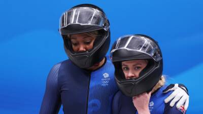 Winter Olympics 2022 - Medal chances over for GB in two-woman bobsleigh, as Germany’s Nolte leads after two heats