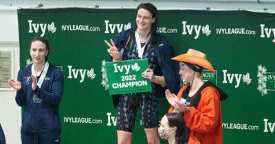 Transgender swimmer Lia Thomas called 'brave' by teammate as she becomes Ivy League champion
