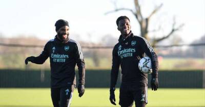 Arsenal forced to alter training plans ahead of Brentford clash as Storm Eunice batters London Colney