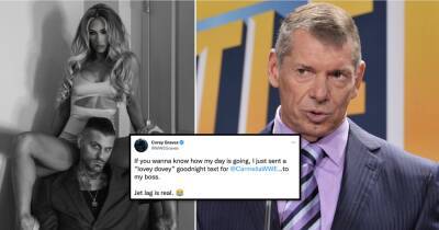 Vince McMahon: Corey Graves sends WWE boss text meant for Carmella