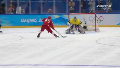 Winter Olympics 2022 - Russian Olympic Committee through to ice hockey gold-medal match after beating Sweden in shootout