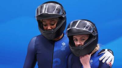 Winter Olympics: GB's Mica McNeill says something went 'drastically wrong' in two-woman bobsleigh