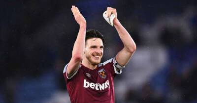 Declan Rice told to snub Chelsea, Man United, Man City and Liverpool transfer for one reason
