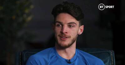 Declan Rice names Man Utd and Chelsea stars in his top five Premier League midfielders