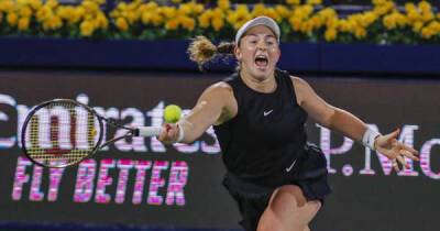 Petra Kvitova - Simona Halep - Andy Murray - Iga Swiatek - Serena Williams - Sofia Kenin - Veronika Kudermetova - Jelena Ostapenko - Jelena Ostapenko news: A hat-trick of comebacks sees Latvian book Dubai final - msn.com - New York - Dubai - Latvia