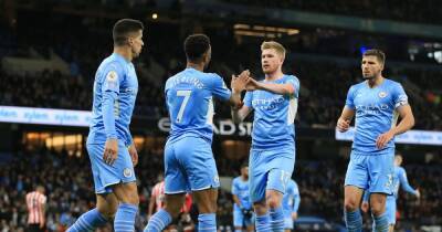 Sergio Aguero - Kevin De-Bruyne - Eden Hazard - Bernardo Silva - Christian Benteke - Man City duo chase goal milestones in title marker against Tottenham - manchestereveningnews.co.uk - Britain - Manchester - Belgium - Argentina -  Man