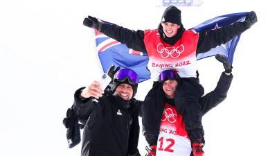 New Zealand claims second Beijing Winter Olympics gold medal as Nico Porteous wins ski half-pipe