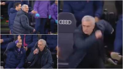 Man City v Spurs: Mourinho's reaction when he realised Sterling was on a yellow card