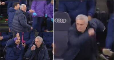 Sergio Aguero - Hugo Lloris - Steven Bergwijn - Serge Aurier - Ilkay Gundogan - Jose Mourinho went crazy after realising Man City ace was on a yellow card in 2020 [video] - msn.com - Manchester - Portugal -  Man