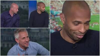 Alan Shearer - Thierry Henry - Gary Lineker - William Gallas - Thierry Henry: Lineker & Shearer mugged him off about France vs Ireland in 2016 - givemesport.com - France - South Africa - Ireland - county Republic