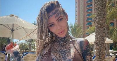 Britain's most tattooed woman from Poynton feels lucky to be alive after horror crash