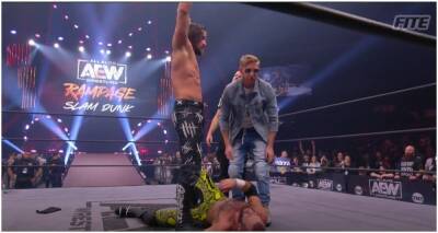Adam Page - Adam Cole - AEW Rampage Results: Jay White victorious in impressive debut. - givemesport.com