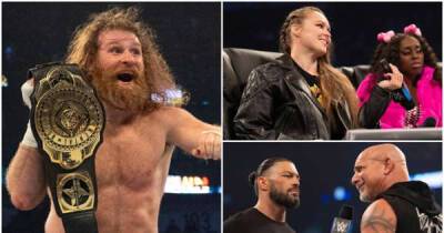 Sami Zayn - Ronda Rousey - WWE SmackDown: Roman Reigns & Goldberg come face-to-face as Sami Zayn wins title match - msn.com -  Jeddah