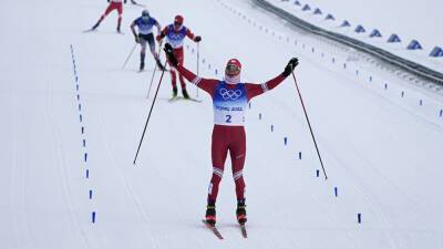 Winter Olympics 2022: Russian Alexander Bolshunov wins 3rd gold in 30K race