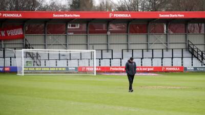 Salford’s clash with Crawley called off due to waterlogged pitch