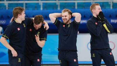 Curling-Edin and Sweden complete Olympic collection with gold