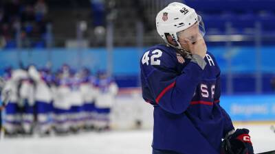 Matt Slocum - Team USA men's hockey subject of noise complaint in athletes' village - foxnews.com - Britain - Sweden - Usa - Beijing - Slovakia