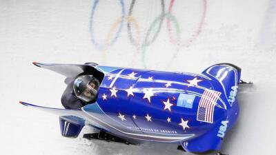 American Elana Meyers Taylor makes Winter Olympics history with bronze medal in bobsled