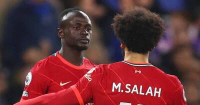 Sadio Mane's gesture to Mo Salah at first Liverpool home game since winning AFCON