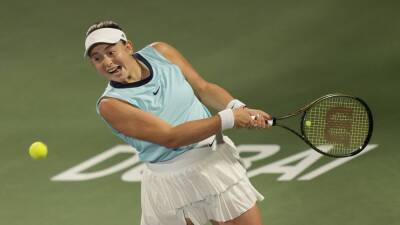 Ostapenko dominates Kudermetova to win Dubai Tennis Championships title