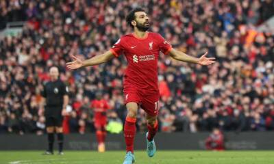 Mohamed Salah’s landmark goal helps Liverpool avoid Norwich shock