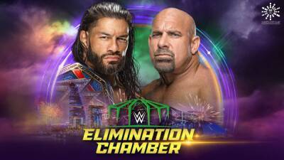 WWE Elimination Chamber 2022, en vivo: sigue el Reigns - Goldberg en directo