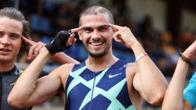 Bruno Hortelano, mejor marca española del año en 200 metros