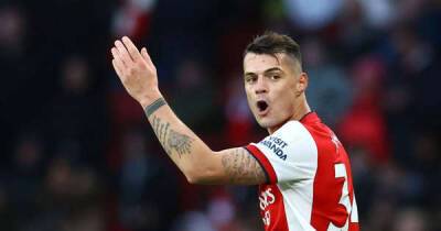 Granit Xhaka refuses to take armband as hint dropped over Arsenal's next captain
