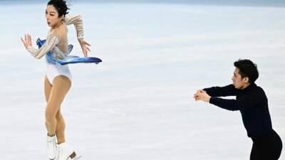 China's Han and Sui win emotional Olympic gold in pairs skating