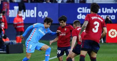 Soccer-Felix shines as Atletico defeat Osasuna to get back to winning ways